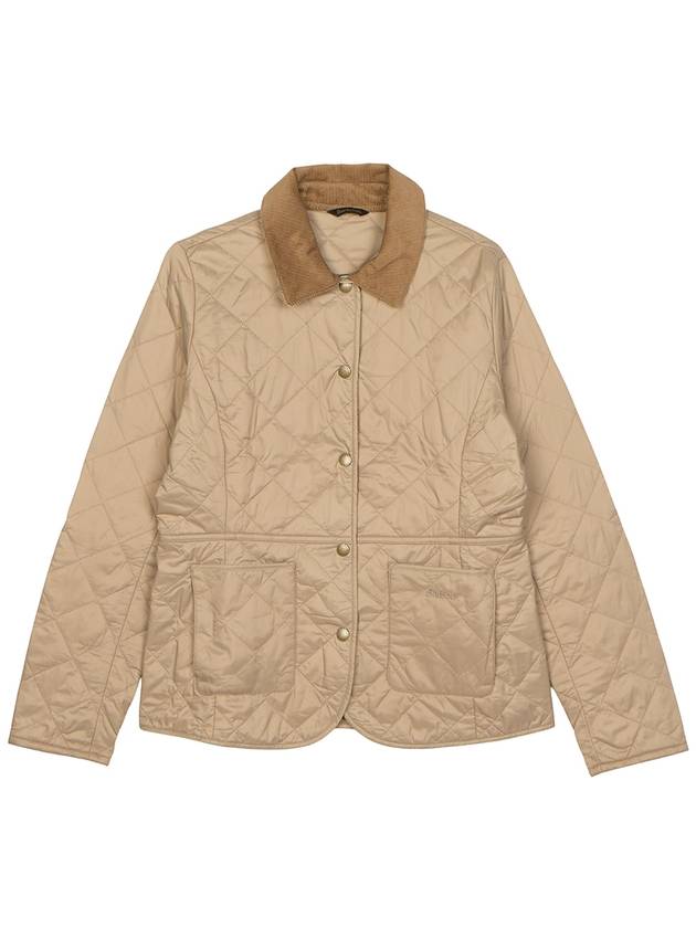 Deveron Quilting Jacket Beige - BARBOUR - BALAAN 2