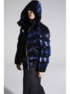 short padded bomber jacket navy - WOODPECKER - BALAAN 3