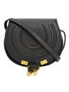 Marcie Nano Saddle Shoulder Bag Black - CHLOE - BALAAN 1