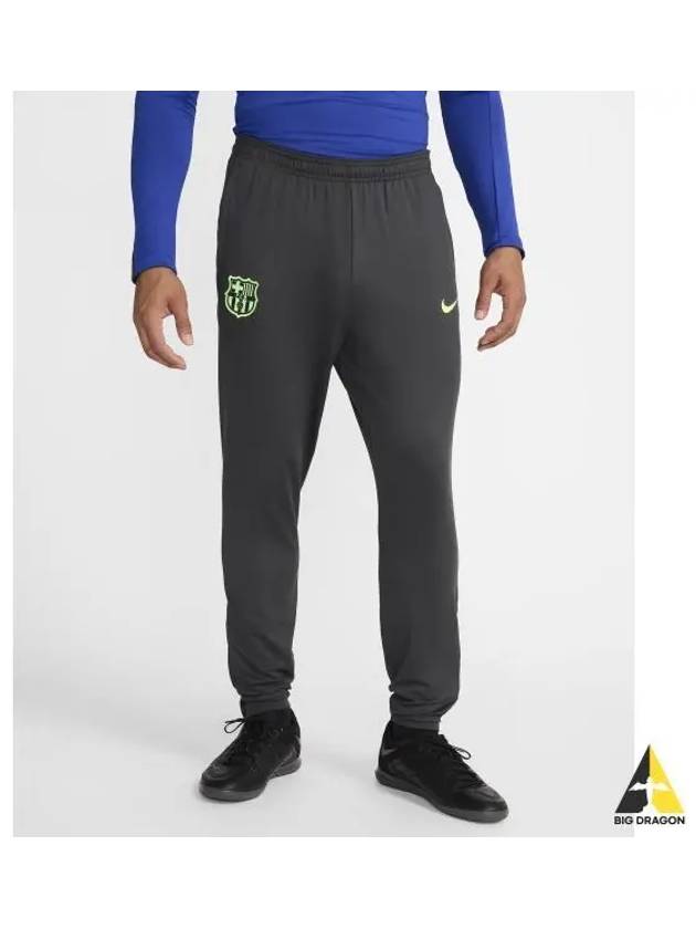 FC Barcelona Strike 3rd Dry Fit Soccer Pants M Anthracite Old Royal Lime Blast FQ2452 062 - NIKE - BALAAN 1