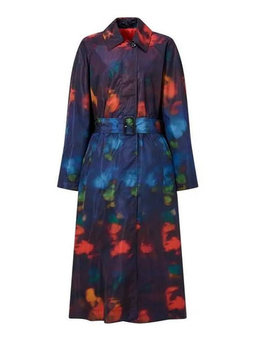 Women s printed nylon belted coat multi 270345 - PAUL SMITH - BALAAN 1