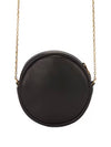 Round Pillow Cross Bag Black - SAINT LAURENT - BALAAN 6