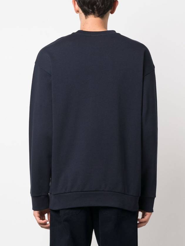 Eliot Logo Sweatshirt Navy - A.P.C. - BALAAN 6