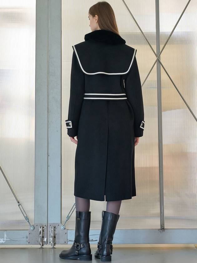 Sailor Handmade Coat Black - MITTE - BALAAN 4