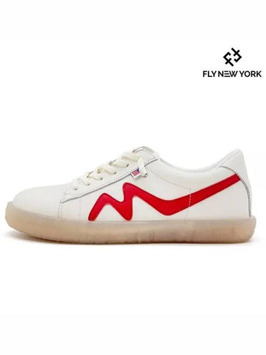 Carino Patch Women s Sneakers Red NYSW008 - FLYNEWYORK - BALAAN 1