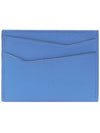 Puzzle Edge Plain Classic Calfskin Card Wallet Blue - LOEWE - BALAAN 4