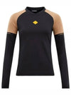 Women's Sienna Slim Fit Golf Long Sleeve T-Shirt Black - J.LINDEBERG - BALAAN 2