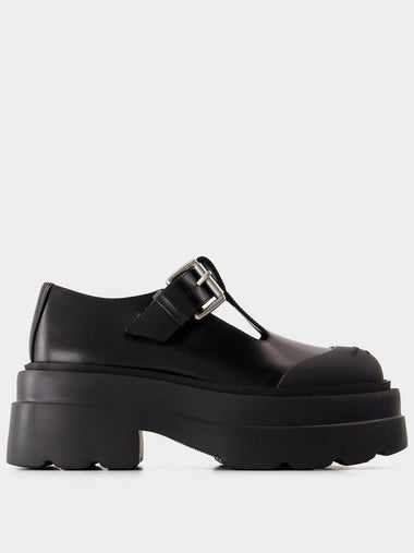 Tova Mary Jane Platform Loafers - Alexander Wang - Leather - Black - ALEXANDER WANG - BALAAN 1