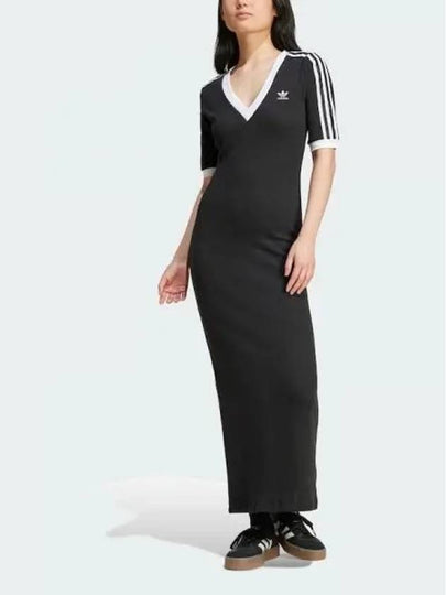 midi dress IX6962 BLACK - ADIDAS - BALAAN 2