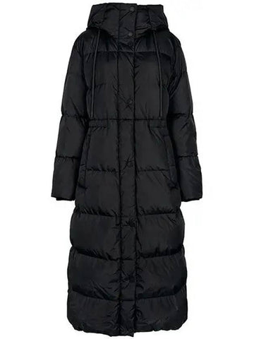 Black Dolly Hooded Long Down Jacket 004 1208860 - MAX MARA - BALAAN 1