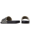 Salvatore Men's Gancini Monogram Slippers Black - SALVATORE FERRAGAMO - BALAAN.