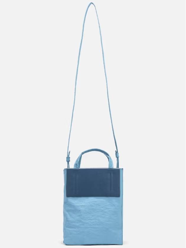 Logo Papery Nylon Tote Bag Blue - ACNE STUDIOS - BALAAN 5