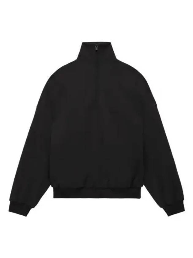 adidas FEAR OF GOD Athletics Half Zip Track Top Black - ADIDAS - BALAAN 1