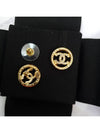 CC Logo Crystal Circle Earrings Gold - CHANEL - BALAAN 7