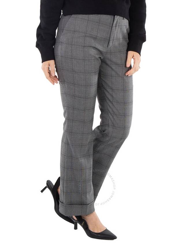 Kolor Ladies Gray Glen Plaid Tailored Trousers, Brand Size 2 (Medium) - KOLOR - BALAAN 2