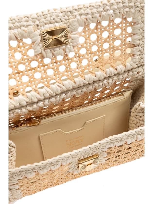 Dolce & Gabbana Shoulder Bag Sicily, Women's, Beige - DOLCE&GABBANA - BALAAN 5