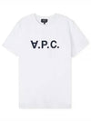 Men's VPC Logo Short Sleeve T-Shirt White - A.P.C. - BALAAN 2