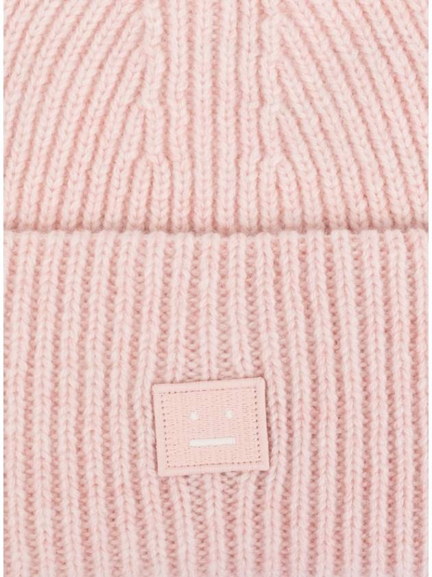 Small Face Logo Beanie Pink - ACNE STUDIOS - BALAAN 4