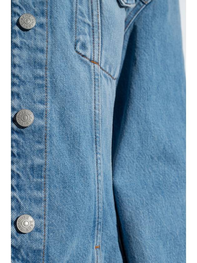 Regular Fit Denim Jacket Light Blue - ACNE STUDIOS - BALAAN 6