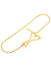 Heart Logo Bracelet Gold - AMI - BALAAN 3