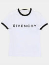 Archetype Slim Fit Cotton Short Sleeve T-Shirt White - GIVENCHY - BALAAN 2