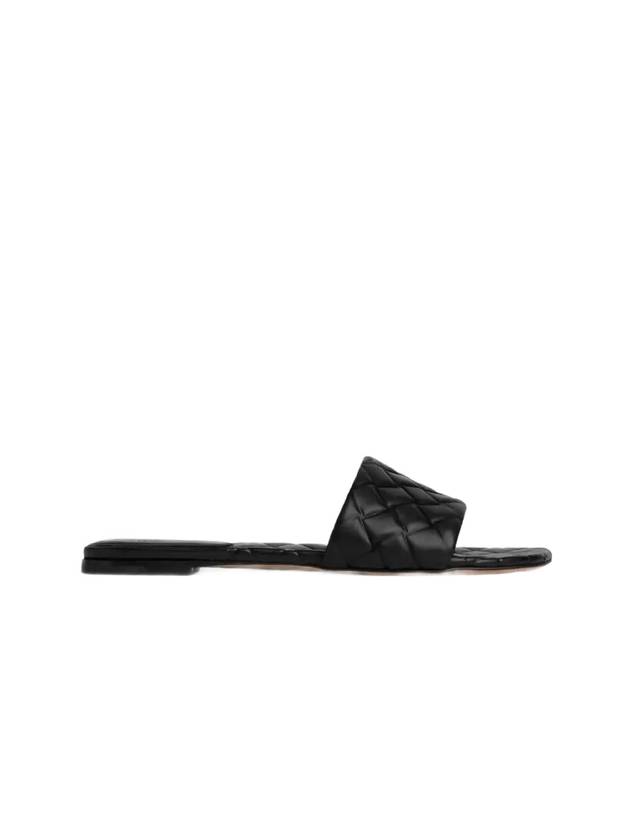 Flat Amy Mule Black - BOTTEGA VENETA - BALAAN 2