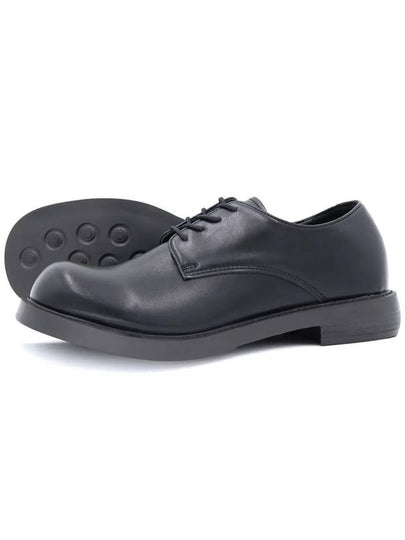 Men's Bensis Height 5cm Semi Derby Matte Black - SUPENER - BALAAN 2