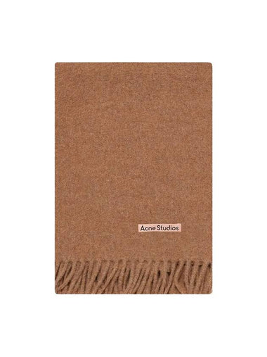 Canada New Scarf Light Brown Melange - ACNE STUDIOS - BALAAN 1