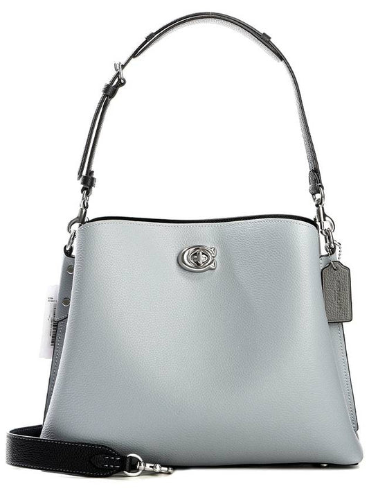 24SS Women s Willow Shoulder Bag C2590 LH GRAY BLUE MULTI - COACH - BALAAN 1