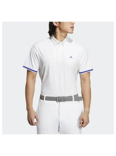 adidas GOLF Statement Punching Polo Shirt HT0078 - ADIDAS GOLF - BALAAN 1