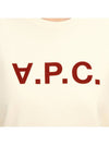 VPC Logo Sweatshirt Offwhite - A.P.C. - BALAAN 11