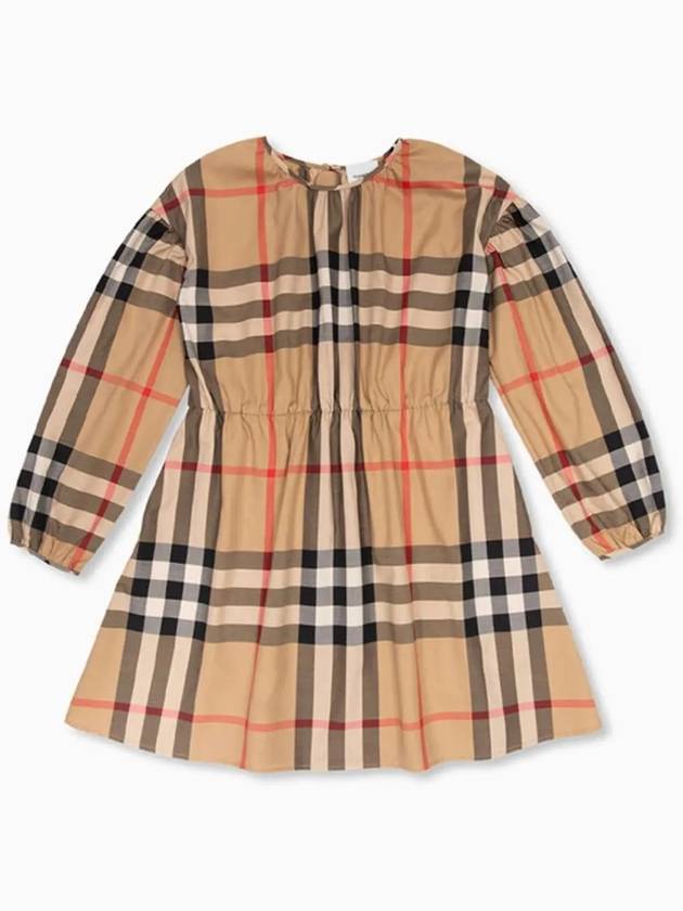 Kids Vintage Check Dress Beige - BURBERRY - BALAAN 2