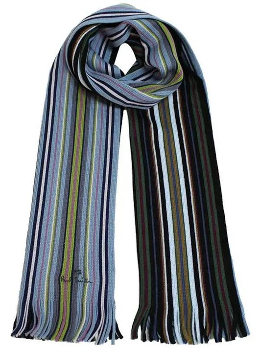 Striped Wool Muffler - PAUL SMITH - BALAAN 2