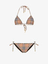 Women's Vintage Check Triangle Bikini Archives Beige - BURBERRY - BALAAN 7