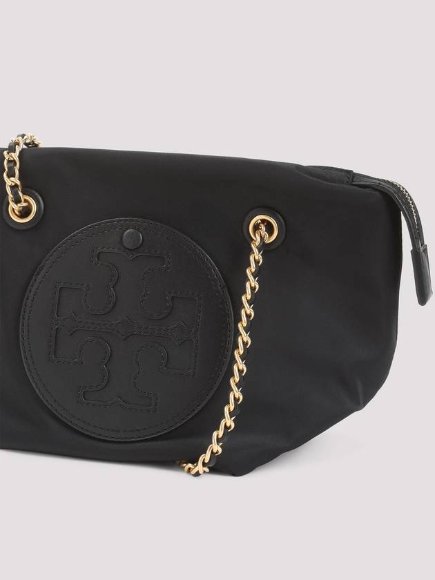 Women's Ella Nylon Tote Bag Black - TORY BURCH - BALAAN 4