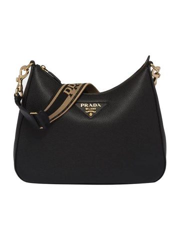 Leather Bag Black - PRADA - BALAAN 1