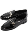 Logo Patent Leather Loafers Black - MIU MIU - BALAAN 2