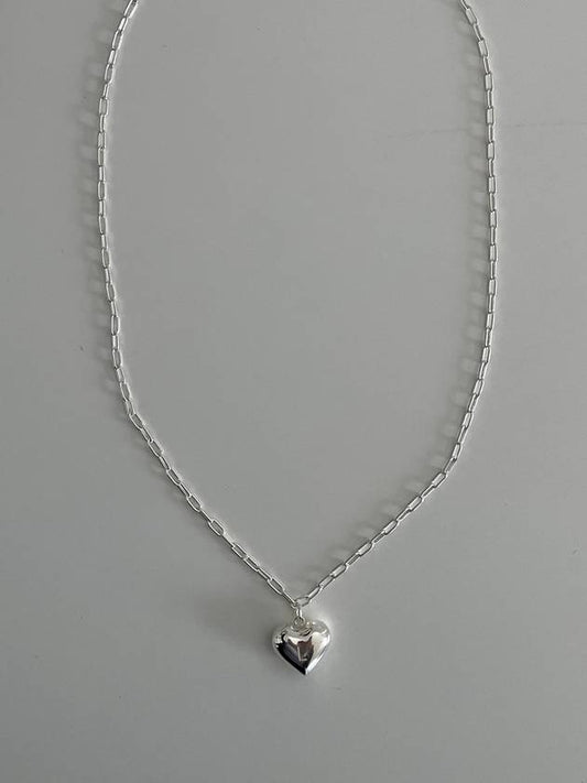 Silver Heart Necklace Silver heart necklace - ELYONA - BALAAN 1