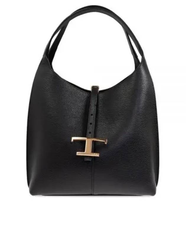 T Timeless Small Shoulder Bag Black - TOD'S - BALAAN 2