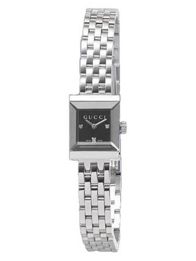 G-Frame Diamond Dial Watch Silver - GUCCI - BALAAN 2