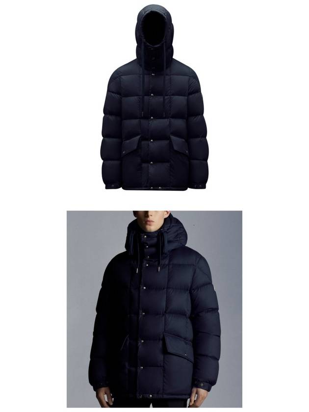 Men's Grimblat Down Padding Navy - MONCLER - BALAAN 5