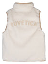 Logo Down Vest Beige - DUVETICA - BALAAN 6