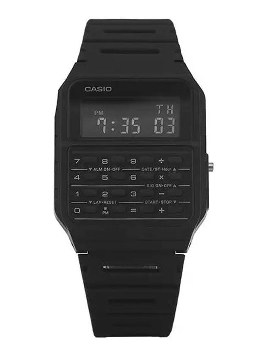 CA 53WF 1BDF Databank Digital Square Vintage Dual Time Urethane Watch - CASIO - BALAAN 2