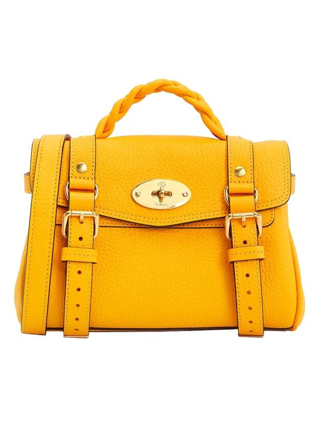 Alexa Mini Cross Bag Yellow - MULBERRY - BALAAN 1