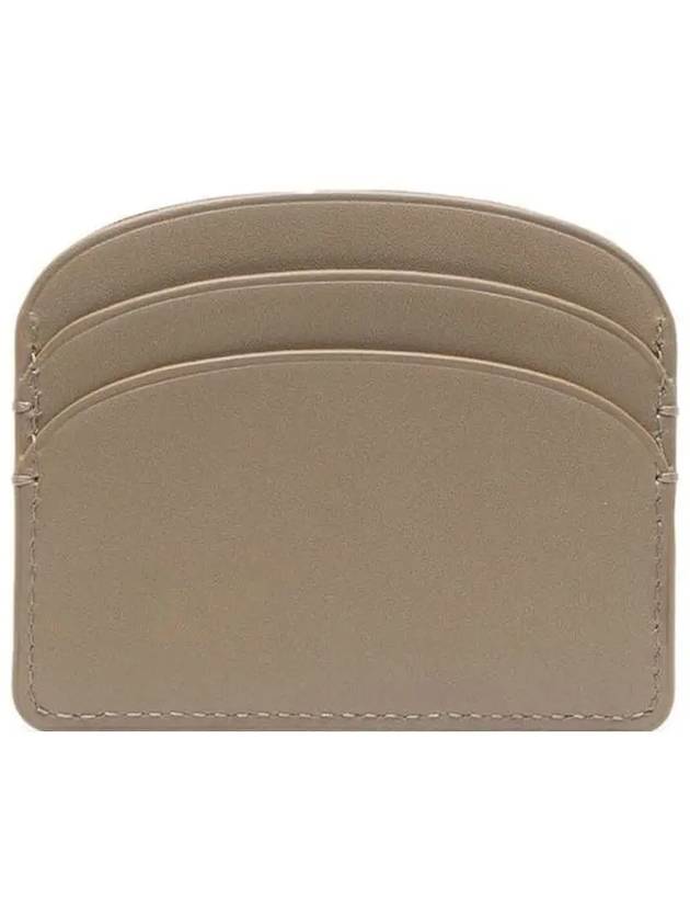 Demi Lune Card Wallet Beige - A.P.C. - BALAAN 4