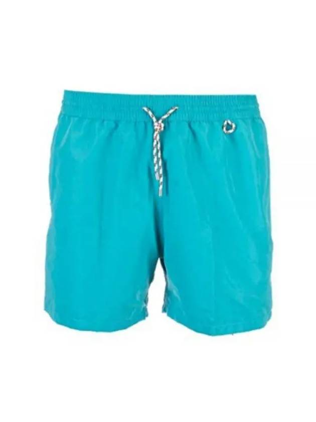 Bay Soft Swim Shorts Blue - LORO PIANA - BALAAN 1