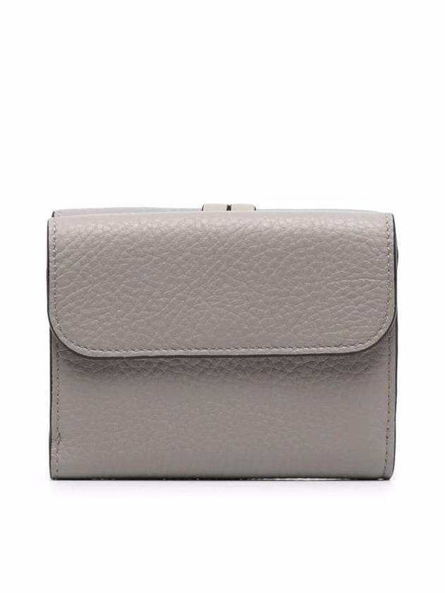 Alphabet Small Half Wallet Grey - CHLOE - BALAAN 2