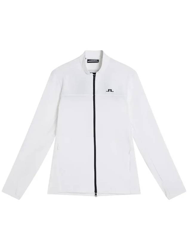 Men's Jeff Hybrid Jacket White GMOW07631 0000 WHITE - J.LINDEBERG - BALAAN 2