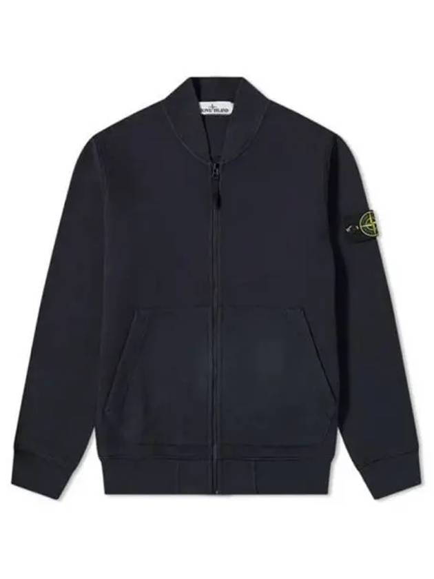 Waffen Patch Zip-up Jacket Navy - STONE ISLAND - BALAAN 2