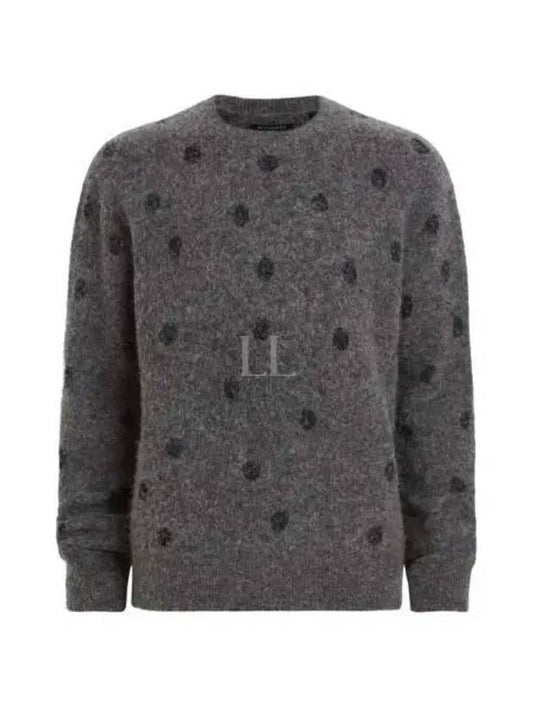 Polk Crew Men s Knit MK088Z CHARCOAL MARL - ALLSAINTS - BALAAN 1